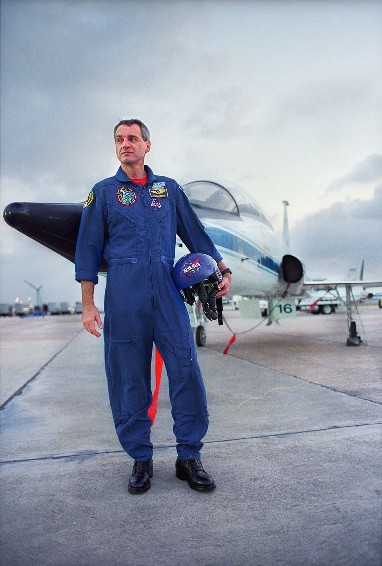 1134Astronaut Rick Linehan, helped repair Hubble