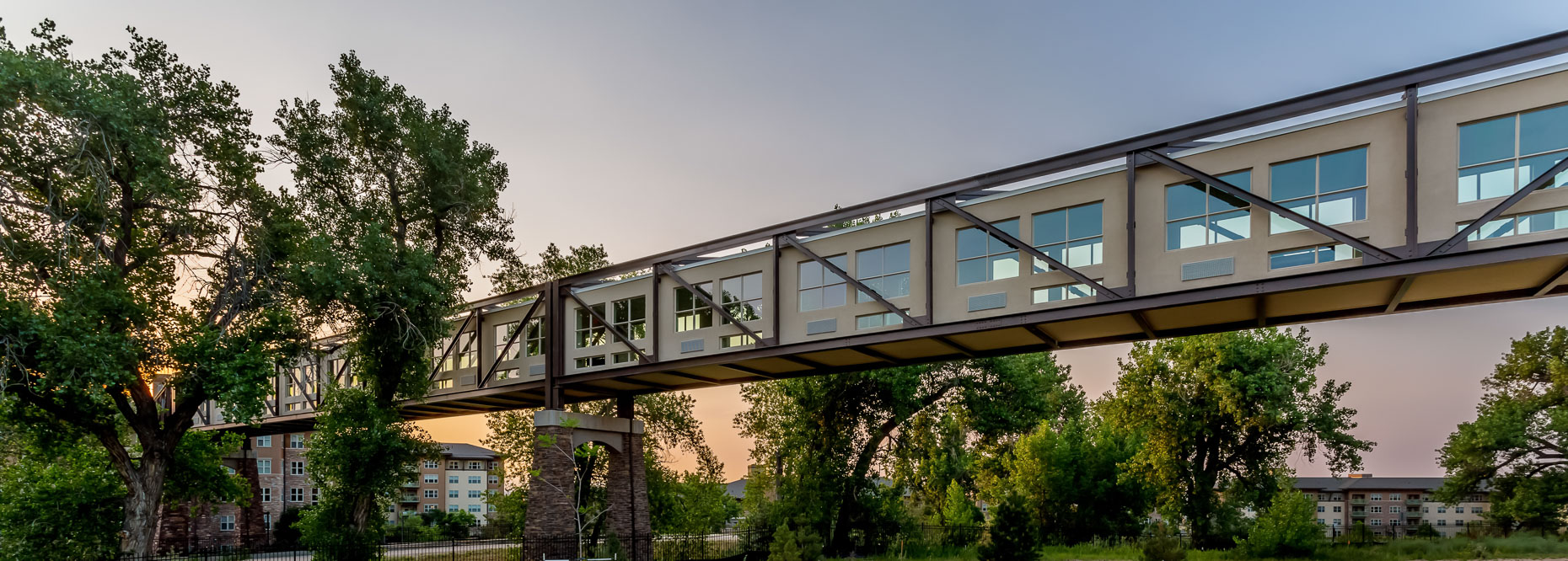 1217Wind Crest, Highlands Ranch, Colorado, covered pedestrian bridge